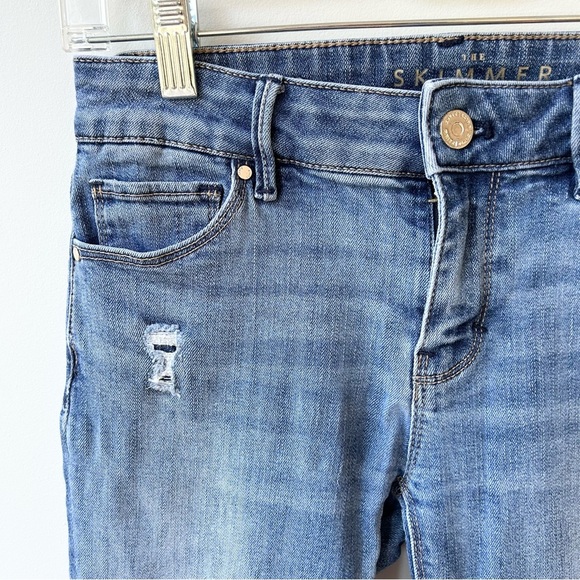 WHBM The Skimmer distressed skinny jeans women’s size 0 - Picture 3 of 12